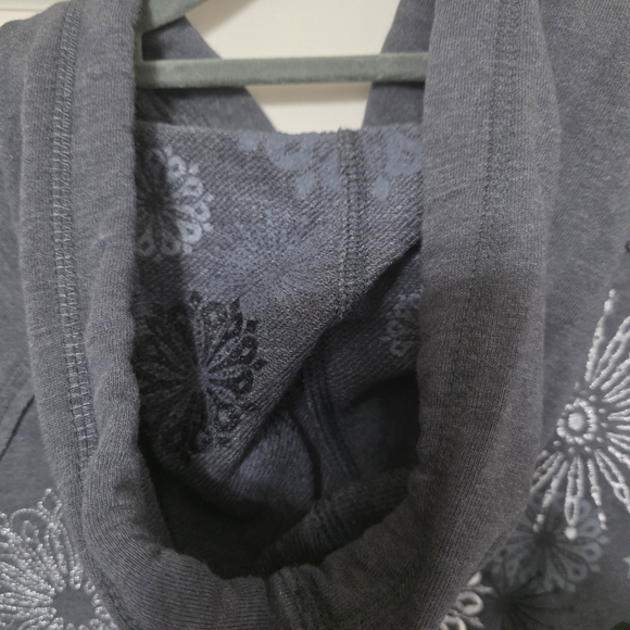 Gray Zip-Up Hoodie with Embroidered Design - DISNEYLAND - Picture 5 of 5